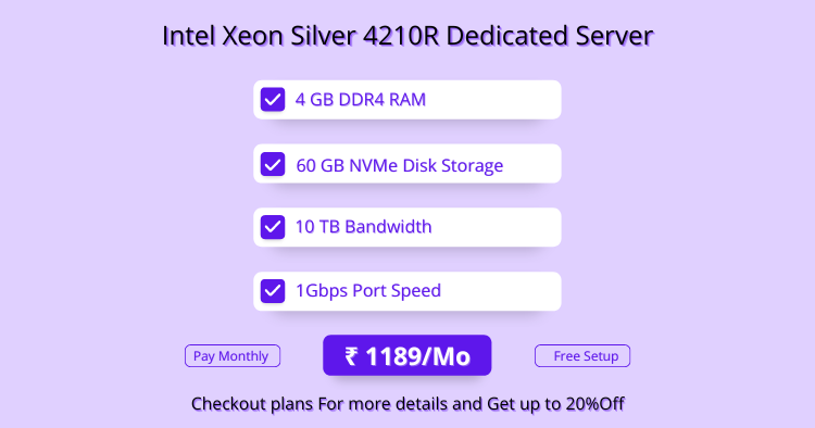 Dedicated server 